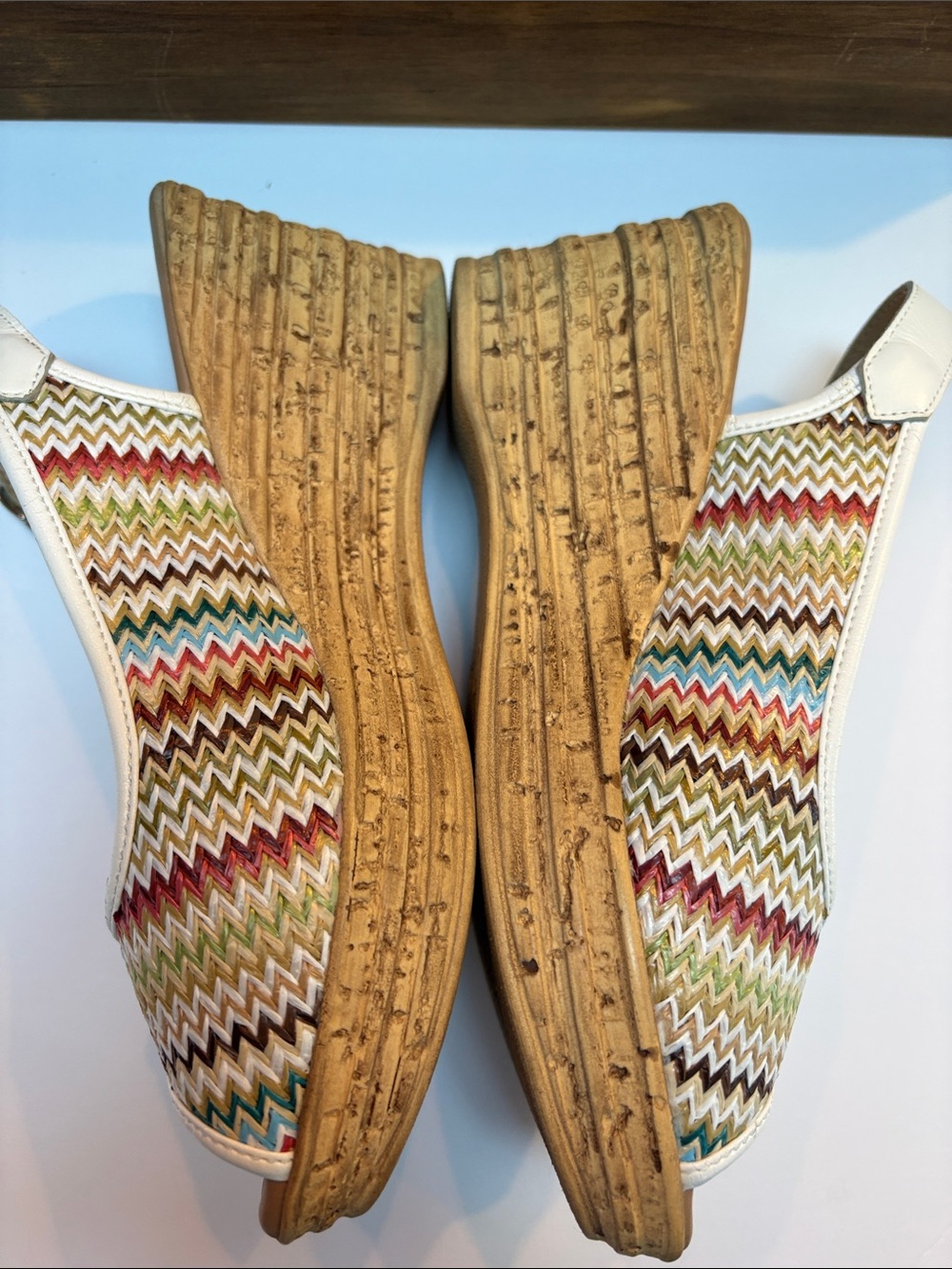 Italian Leather Wedges- Spring Step - Picture 6 of 10